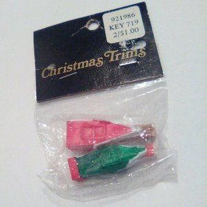 Christmas Trims Vintage Minis Houses Christmas